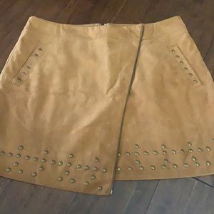 BD Collection Suede mini skirt